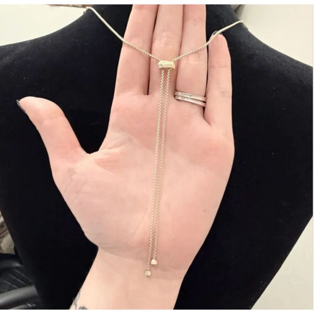Kendra Scott Fern Threader Earrings + Kendra Scott Olive Necklace Custom Bundle - Picture 7 of 8
